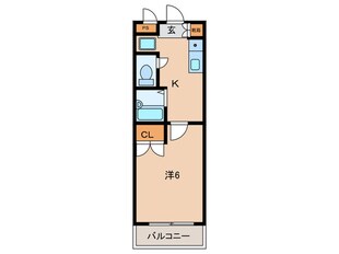 アーバンハイツⅠの物件間取画像